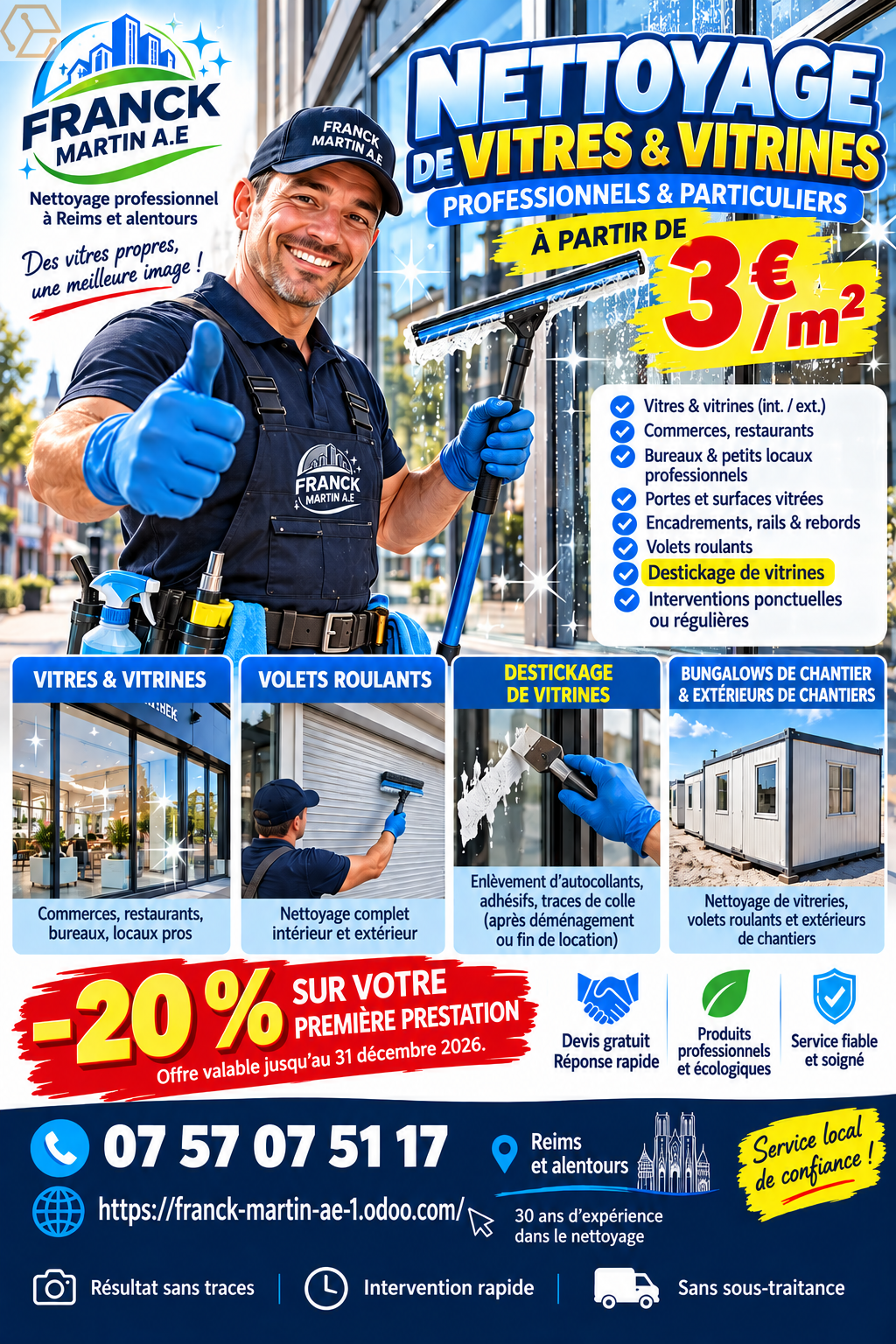 20  sur votre première prestation - Full Annonces