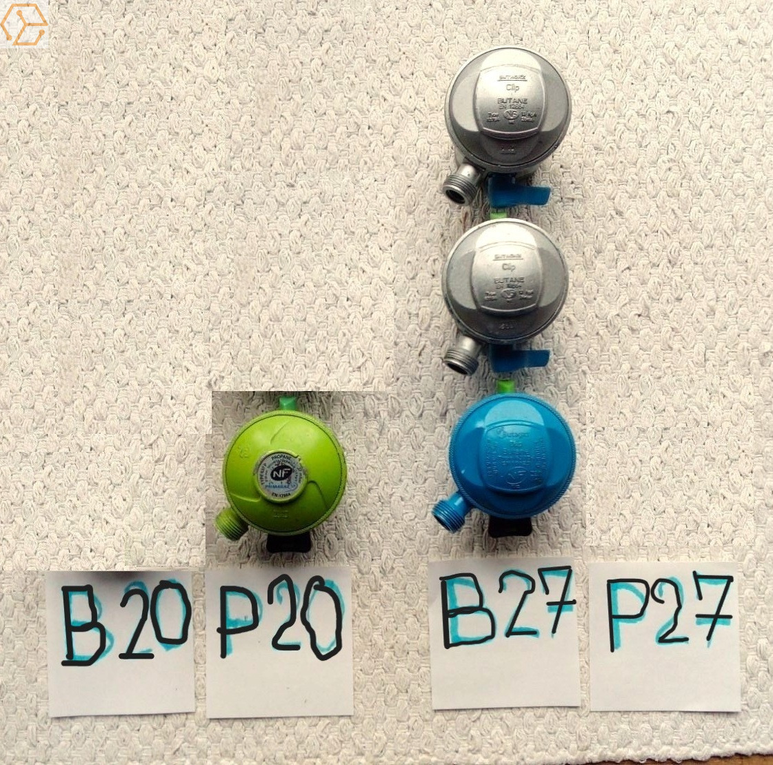 Détendeurs gaz clip 20 et 27mm propane et butane - Full Annonces